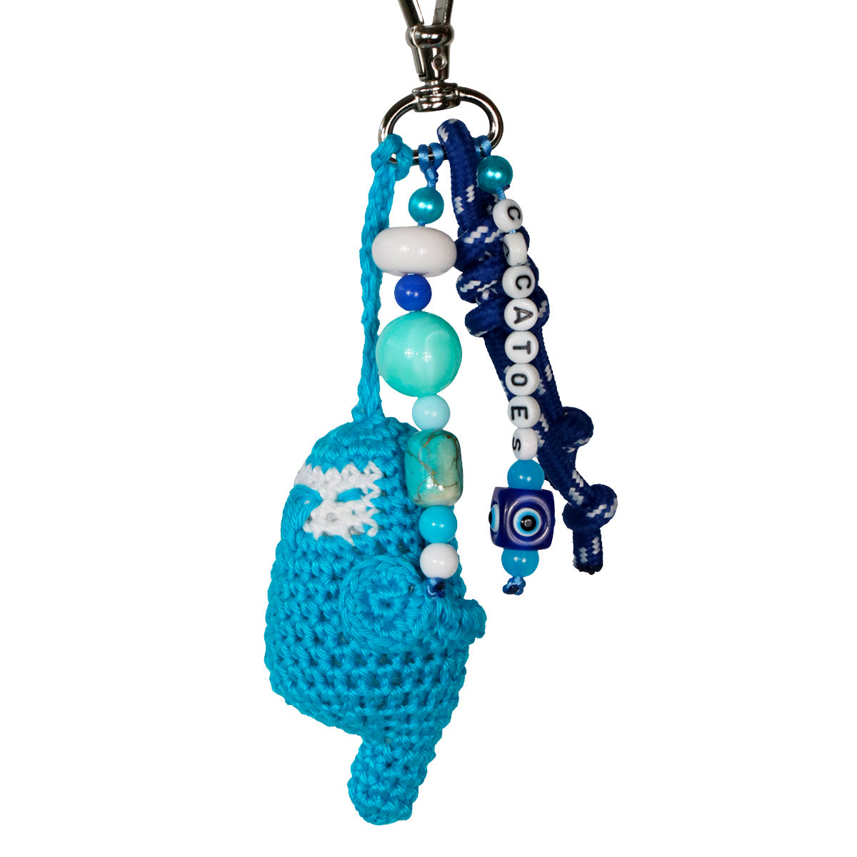 AMULETA PORTE CLÉS - TURQUOISE