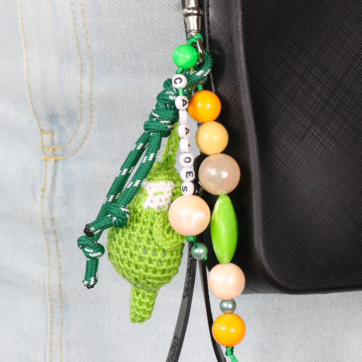 AMULETA PORTE CLÉS - GREEN