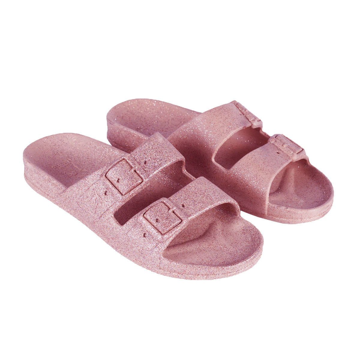 Sandales 3/4 Carioca Cacatoès en vintage pink, parfaites pour un look estival, offrant à la fois confort, style et une touche de couleur rétro.