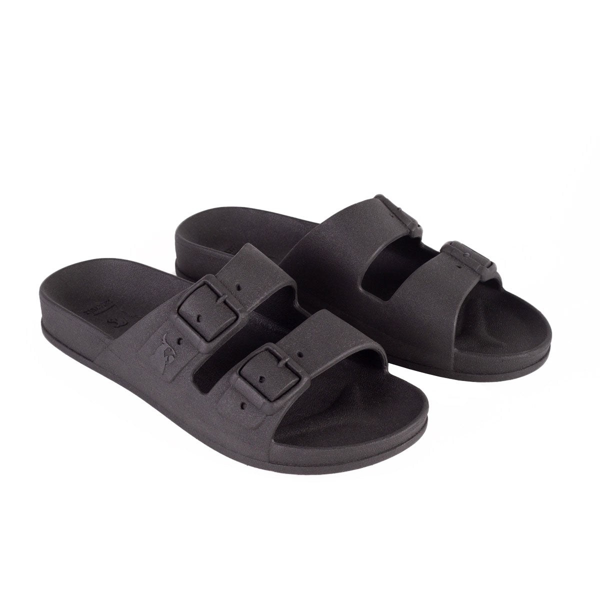 Semelle de sandales Cacatoès modèle Rio de Janeiro Black : élégante et robuste en noir, idéale pour ajouter confort et style à vos sandales.