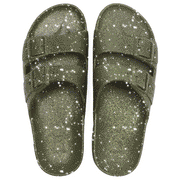 Sandales Cacatoès Carioca Dark Kaki – Élégance Naturelle et Confort