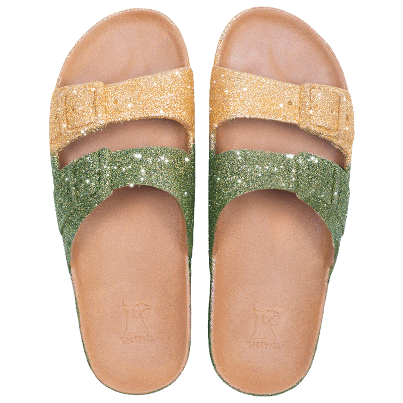 Sandales Cacatoes modèle Mossoro Kaki : un style naturel et tendance, avec une teinte kaki élégante pour un look décontracté et moderne.