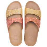 Sandales Cacatoes modèle Mossoro Sahara : un design épuré dans des tons sable chaleureux, pour un look naturel et tendance.
