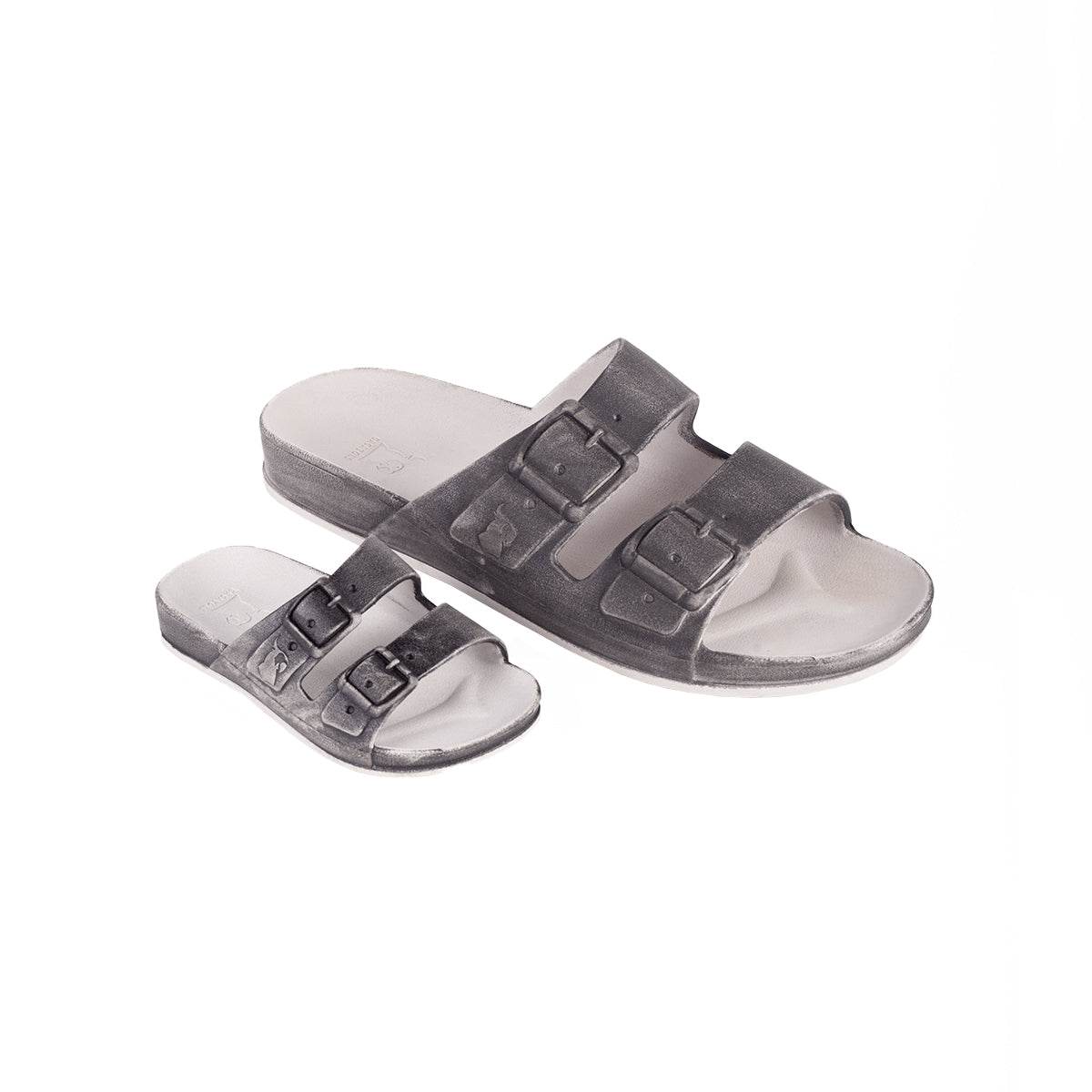 Sandales Cacatoes Kids Vitória Grey, confort et style pour les petits avec une teinte grise douce, idéales pour un look estival pratique et tendance.