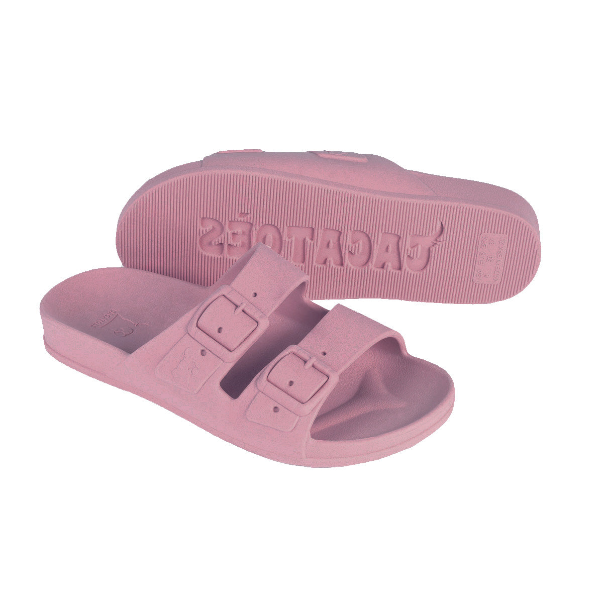 Semelle de sandales Cacatoès modèle Rio de Janeiro Vintage Pink : une semelle élégante en rose vintage, parfaite pour ajouter une touche de douceur et de confort à vos sandales.