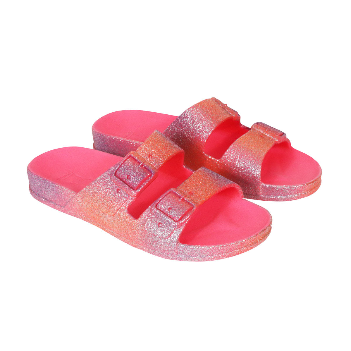 Sandales 3/4 rose fluo, modèle Sereia, de la marque Cacatoes