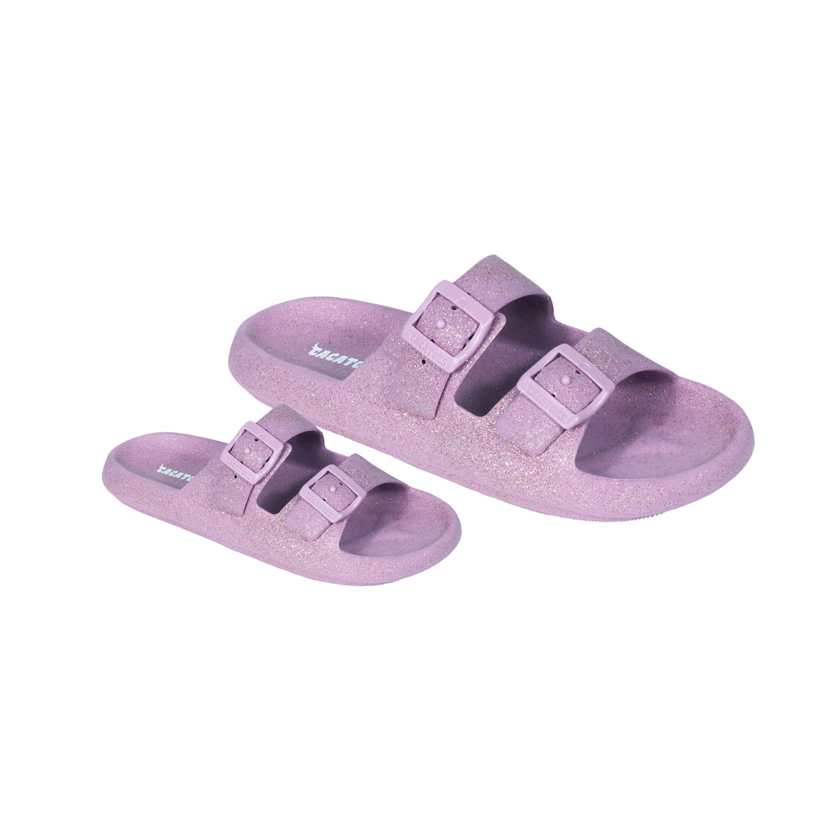 Sandales Cacatoès Jessy Glitter Lavande pour Bébés – Confort et Éclat
