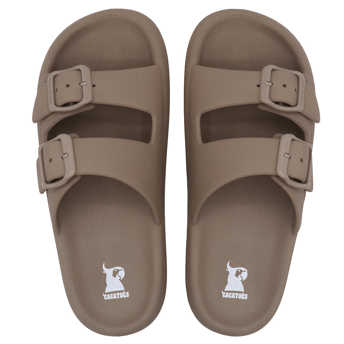 Sandales Cacatoes modèle Jessy Taupe : un design chic et moderne dans une teinte taupe élégante, idéal pour un look subtil et raffiné.