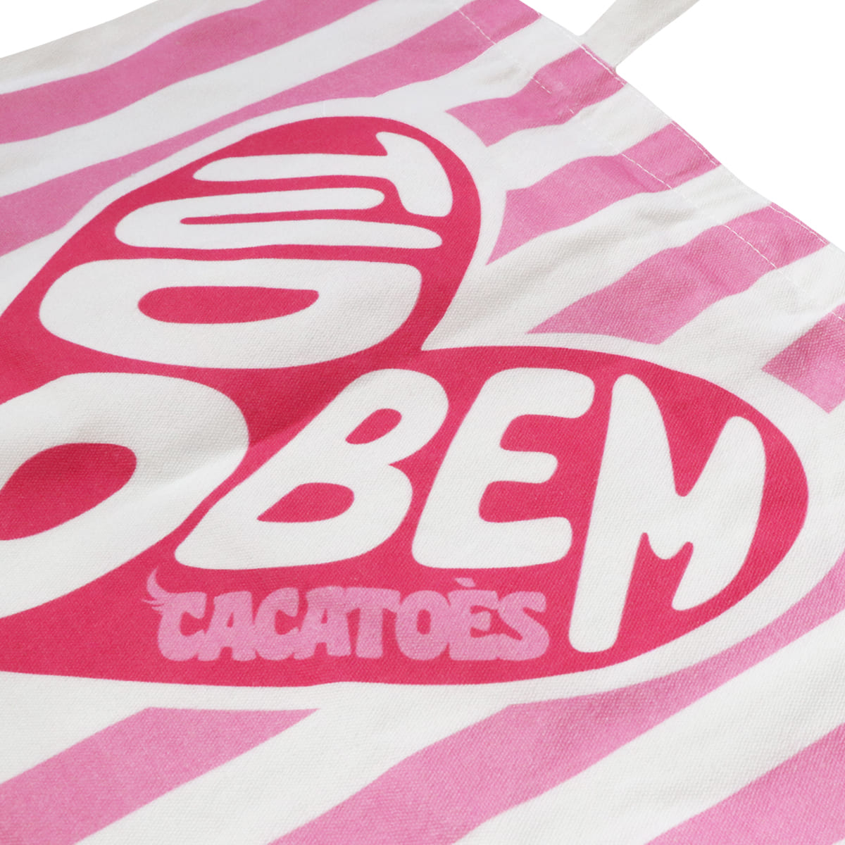 TOTE BAG HEART - PINK