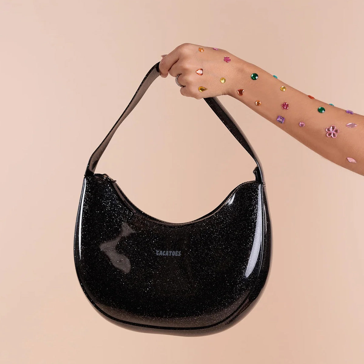 LUA GLITTER - BLACK