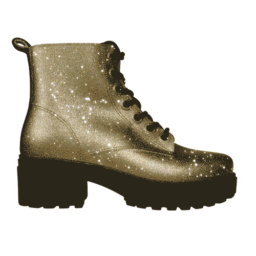 CHAMEGO GLITTER - GOLD
