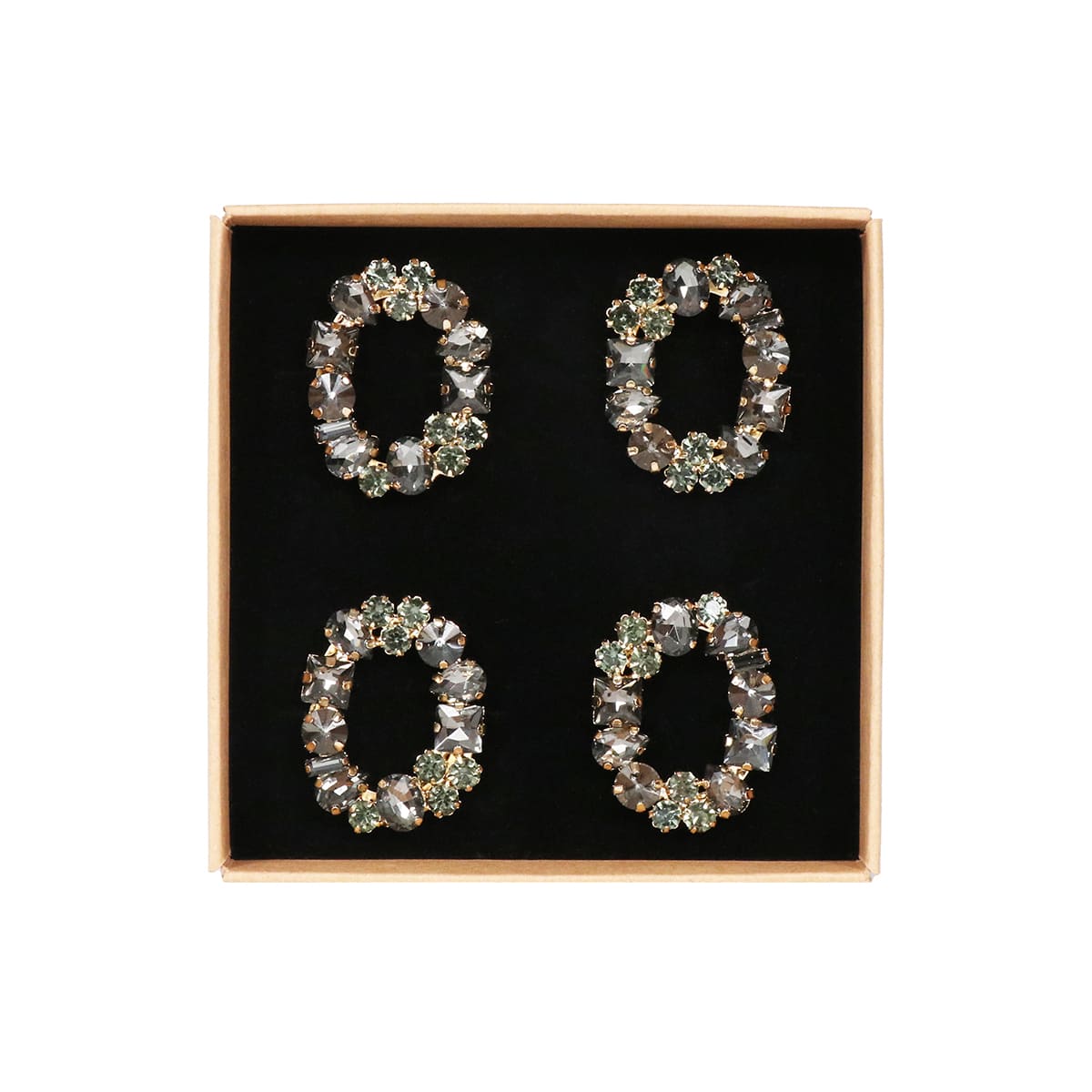PRECIOSA STONE OVAL - BLACK