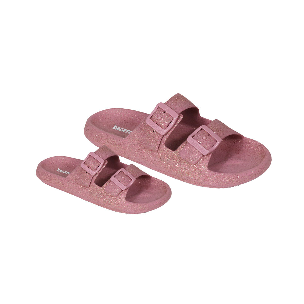 Sandales Cacatoès Jessy Glitter Vintage Pink pour Bébés – Confort et Éclat