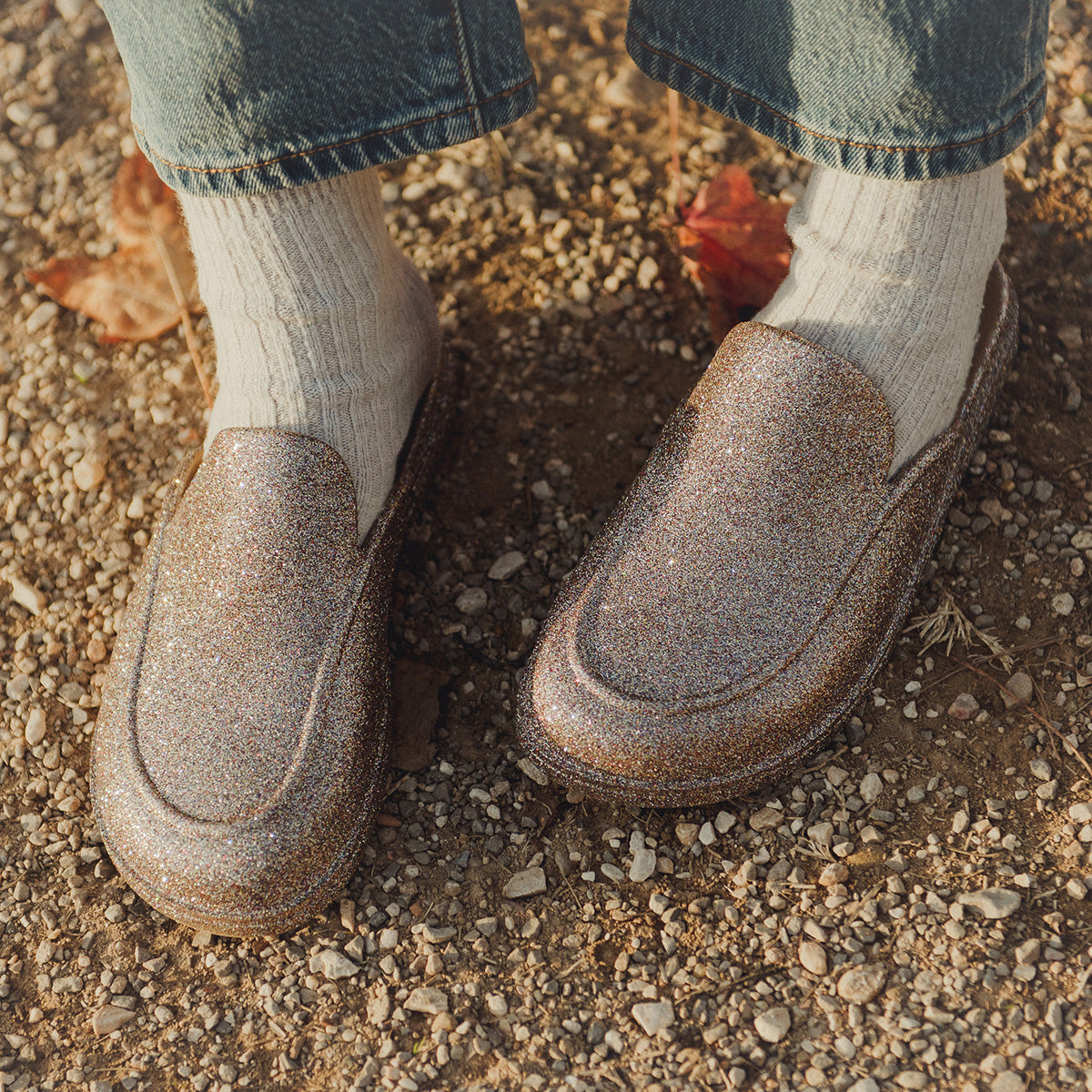 GRAMADO GLITTER - CAMEL MULTICO