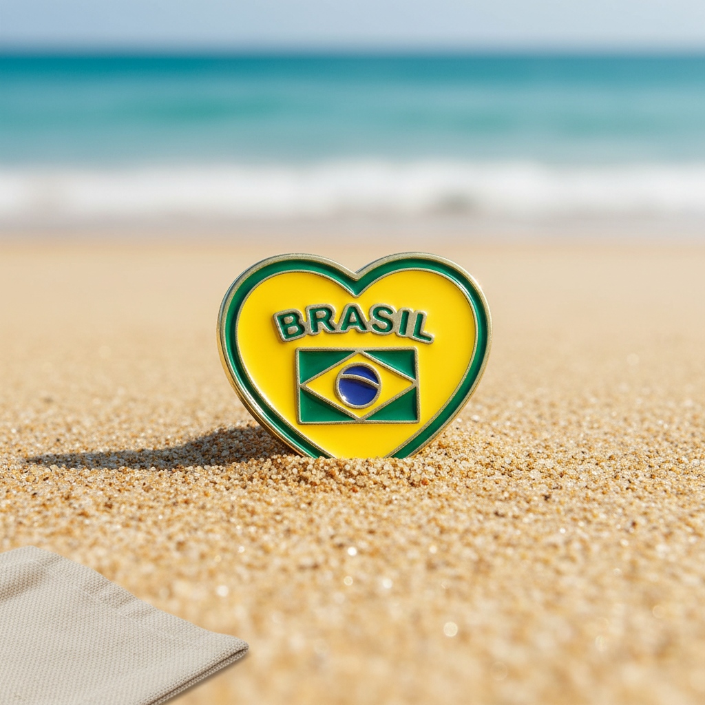 CORACAO BRASIL - YELLOW